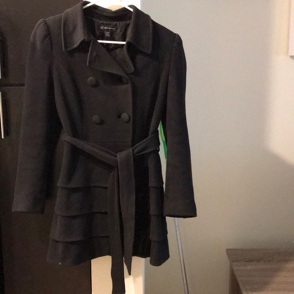 INC international concepts Black Coat - Picture 5 of 5